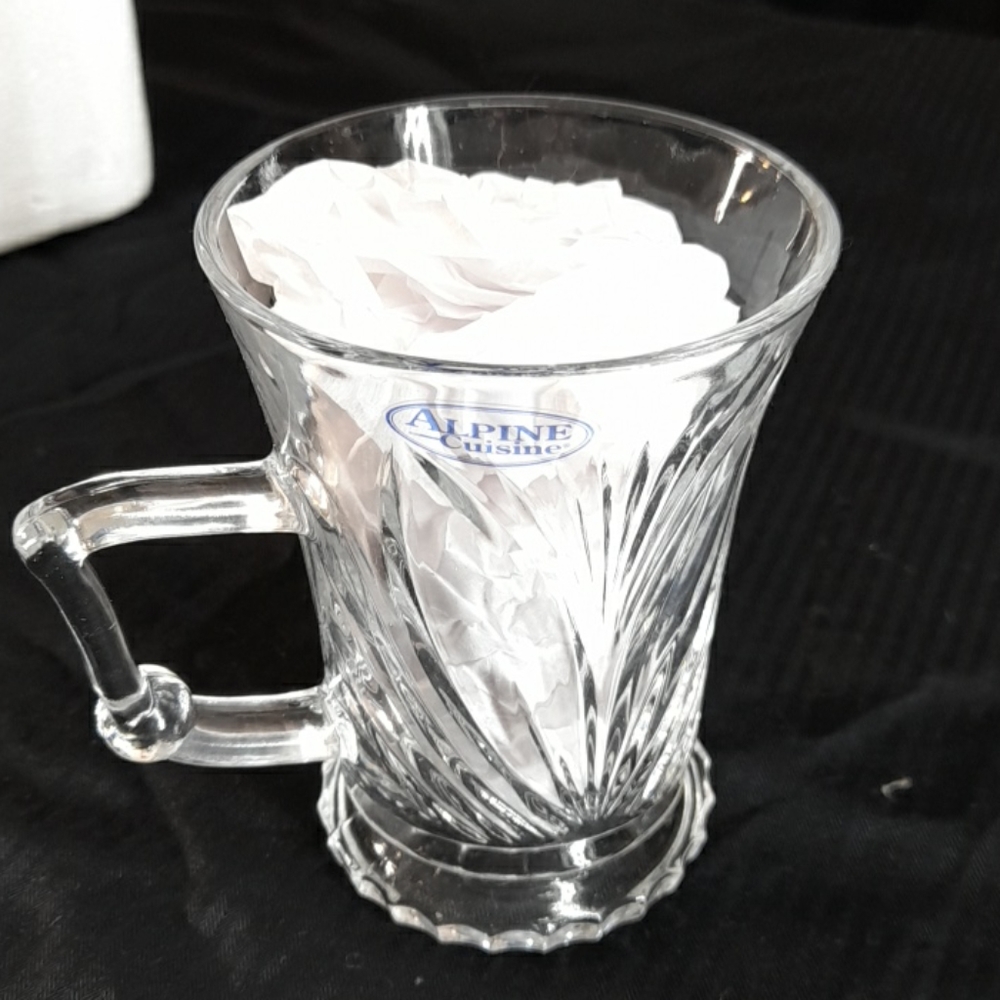 Vintage Alpine Cuisine Tea Glass Set